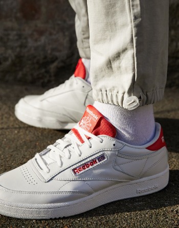 Reebok Classic Club C 85 Mu With Back Tab Bijele - Muške Tenisice | 74289GRYN